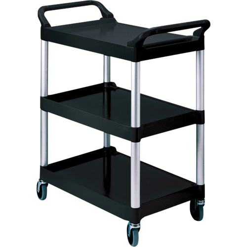 Chariot de service, 3 tiers, 19" x 38" x 34", Capacit&eacute; 200 lb D. Morneault & Fils