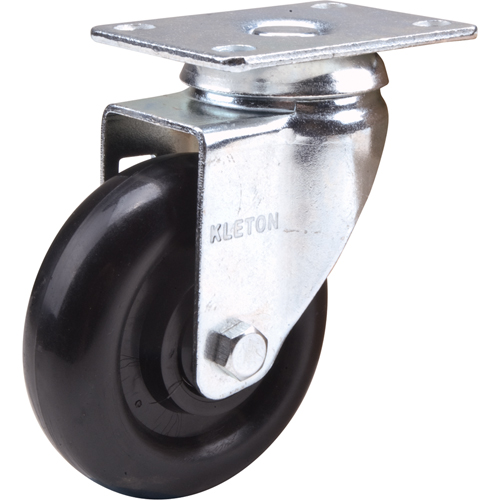 Caster, Swivel, 4" (101.6 mm), Polyolefin, 250 lbs. (113 kg.) D. Morneault & Fils