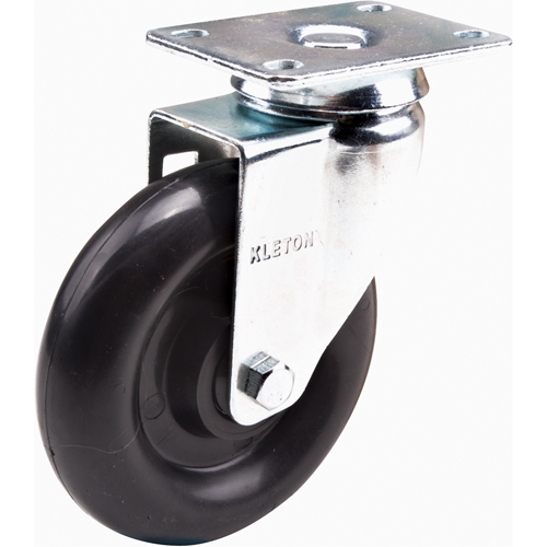 Caster, Swivel, 5" (127 mm), Polyolefin, 250 lbs. (113 kg.) D. Morneault & Fils