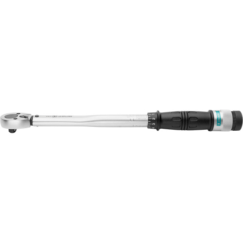 JTW-3880 Cl&eacute; dynamom&eacute;trique, &agrave; cliquer, Entraînement 3/8" carr&eacute;, 15 - 80 lb-pi D. Morneault & Fils