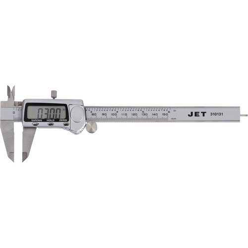 JEDC-6 Premium Digital Caliper, 0" - 6" (0 mm - 150 mm) Range D. Morneault & Fils