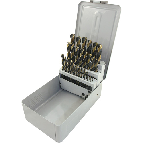 BG29 JET-KUT&reg; Torque Drive&reg; Drill Bit Set, 29 Pieces, High Speed Steel D. Morneault & Fils