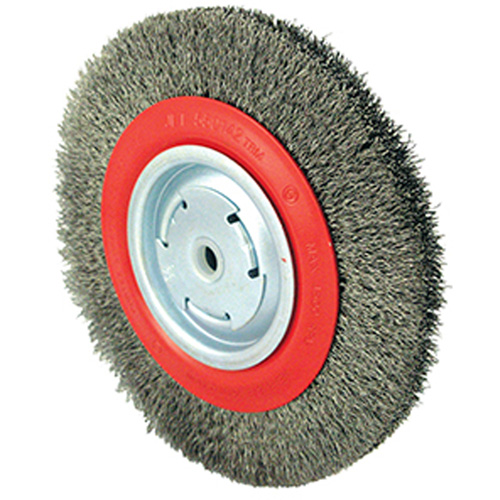 101G-2M Disque &agrave; fils moyens, 8" dia., Fils 0,014", Arbre 1/2" - 2" D. Morneault & Fils