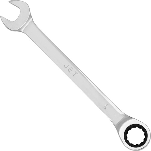 Non-Reversible Long Pattern Ratcheting Combination Wrench, 10 mm, Chrome Finish D. Morneault & Fils