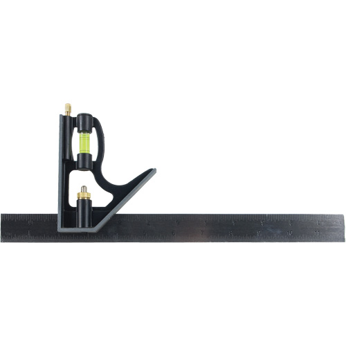 &eacute;querre combin&eacute;e, 12" lo, Acier inoxydable, Ordinaire D. Morneault & Fils