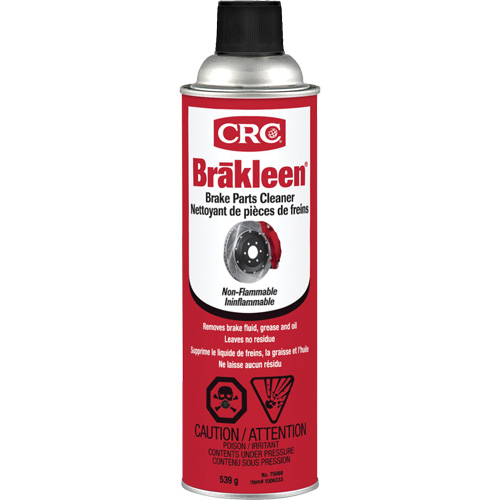 Nettoyant pour pi&egrave;ces de frein Brakleen, Canette a&eacute;rosol D. Morneault & Fils
