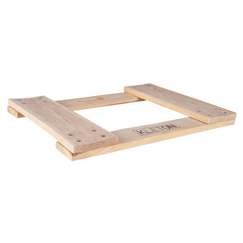 Hardwood Dolly Frame, Not Included Wheels, 900 lbs. Capacity, 18" W x 24" D x 1.5" H D. Morneault & Fils