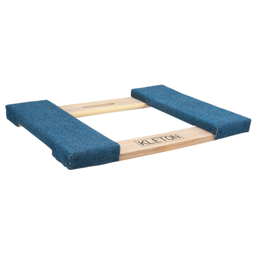 Carpeted Ends Hardwood Dolly Frame, Wood Frame, 18" W x 24" L, 900 lbs. Capacity D. Morneault & Fils