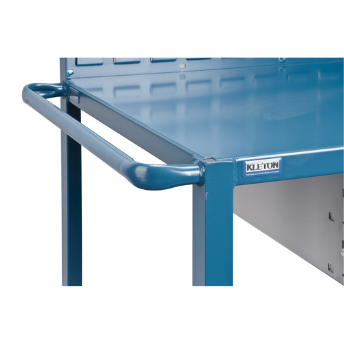 Chariots de service mobiles, 2 Tiers, 24" la x 57" h x 40" p, Capacit&eacute; 1200 lb D. Morneault & Fils