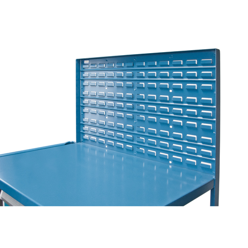 Chariots de service mobiles, 2 Tiers, 24" la x 57" h x 40" p, Capacit&eacute; 1200 lb D. Morneault & Fils