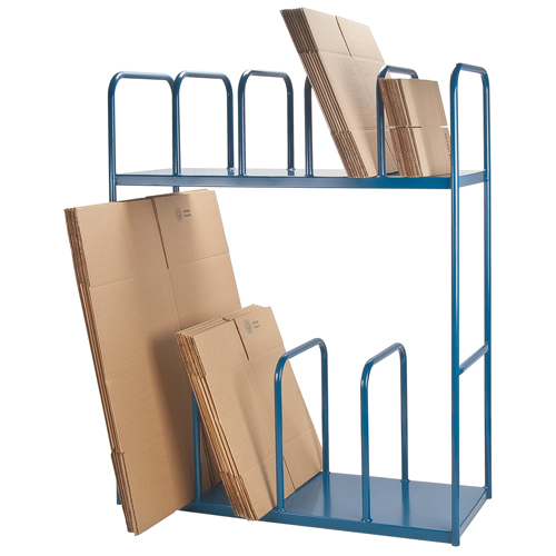Double Tier Carton Rack D. Morneault & Fils