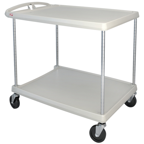 Chariot utilitaire myCart, 2 tiers, 26" x 36-7/8" x 36", Capacit&eacute; 400 lb D. Morneault & Fils