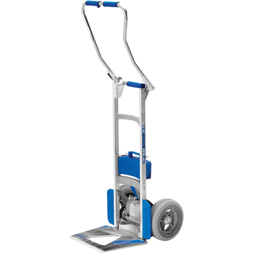 Liftkar&reg; Aluminum Stair Climbing Hand Truck, Aluminum Frame, 18" W x 61" H, 375 lbs. Capacity D. Morneault & Fils