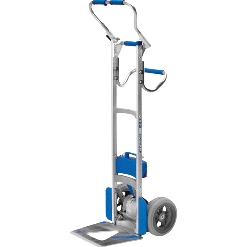 Liftkar&reg; Aluminum Stair Climbing Hand Truck, Aluminum Frame, 19" W x 64" H, 300 lbs. Capacity D. Morneault & Fils