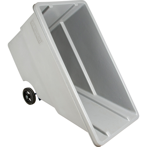 Tilt Truck, Polyethylene, 0.625 cu. yd., 500 lbs. Load Capacity D. Morneault & Fils