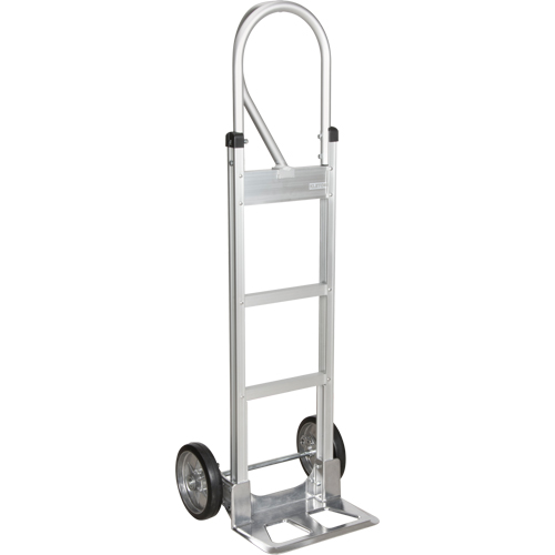Knocked Down Hand Truck, P-Handle Handle, Aluminum, 52-1/8" Height, 500 lbs. Capacity D. Morneault & Fils