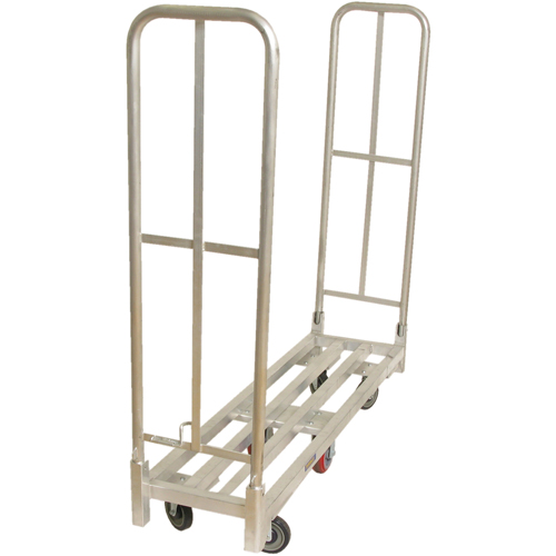 U-Boat Platform Truck, 59-1/2" L x 16" W, 1750 lbs. Capacity, Polyurethane Casters D. Morneault & Fils