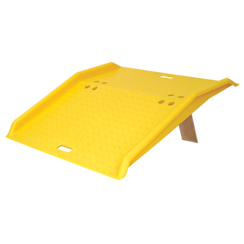 Portable Poly Hand Truck Dock Plate, 750 lbs. Load Capacity, 36" L x 35" W x 5" H D. Morneault & Fils