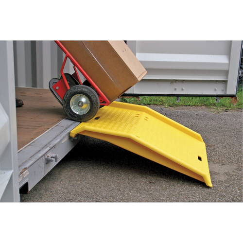 Portable Poly Shipping Container Ramp, 750 lbs. Capacity, 35" W x 36" L D. Morneault & Fils