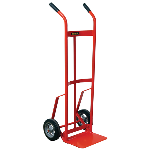Hand Truck with Reinforced Noseplate - 136RN-HB, Dual Handle, Steel, 51" Height, 800 lbs. Capacity D. Morneault & Fils