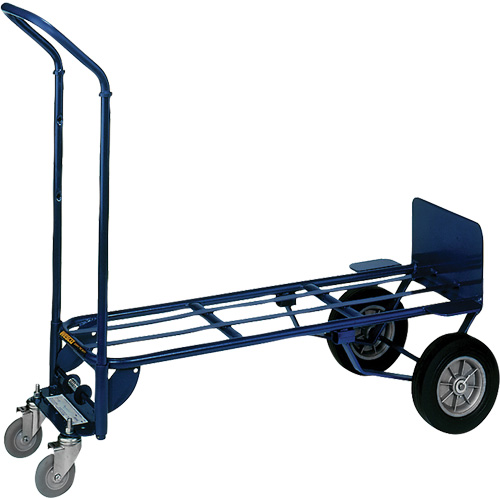 Deluxe Industrial Convertible Hand Truck, Steel, 1000 lbs. Capacity D. Morneault & Fils