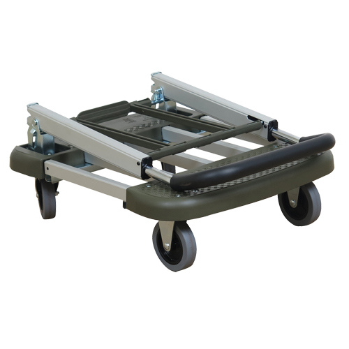 Telefolding Platform Truck, Aluminum, 330 lbs., 29-1/2" L x 17-1/2" W, 36-1/2" High D. Morneault & Fils