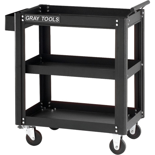 Utility Cart, 19-1/4" L x 27-1/2" W x 32-3/4" H, Grey D. Morneault & Fils