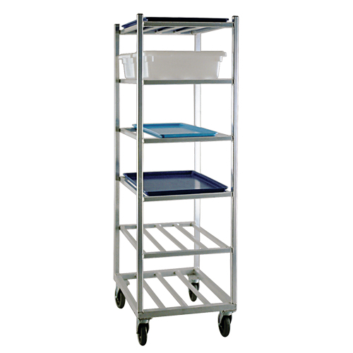 Shelf Cart, 6 Tiers, 20-7/8" W x 67" H x 27" D, 450 lbs. Capacity D. Morneault & Fils