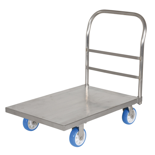 Chariot &agrave; plateforme, 36" lo x 24" la x Capacit&eacute; 2000 lb, Roues en Polyur&eacute;thane D. Morneault & Fils
