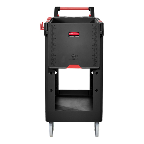 Heavy-Duty Adaptable Utility Cart, 2 Tiers, 17-3/4" x 36" x 46-1/5", 500 lbs. Capacity D. Morneault & Fils