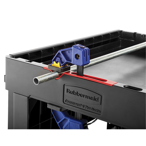 Heavy-Duty Adaptable Utility Cart, 2 Tiers, 17-3/4" x 36" x 46-1/5", 500 lbs. Capacity D. Morneault & Fils