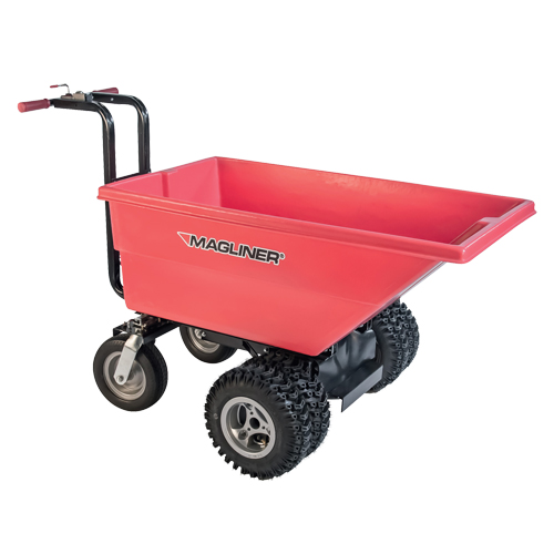 Motorized Tilt Truck, 6 pi³ Capacity, 40" H x 33-1/2" W x 56" D D. Morneault & Fils