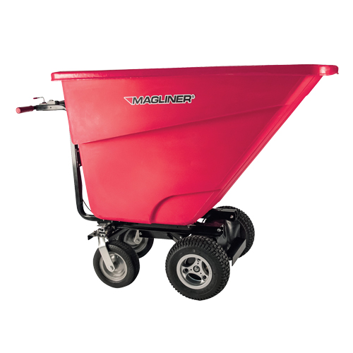 Motorized Tilt Truck, 13,5 pi³ Capacity, 45" H x 27" W x 68" D D. Morneault & Fils