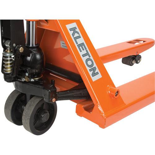 Super Heavy-Duty Manual Pallet Truck, Steel, 48" L x 27" W, 11000 lbs. Capacity D. Morneault & Fils