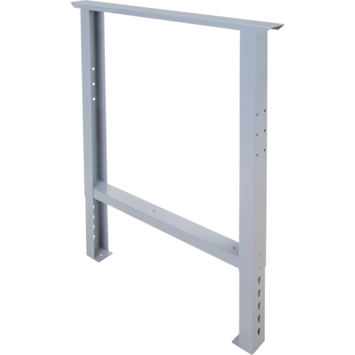 Pattes d'&eacute;tabli pour service industriel, Acier, 30" p x 34" h, Simple D. Morneault & Fils
