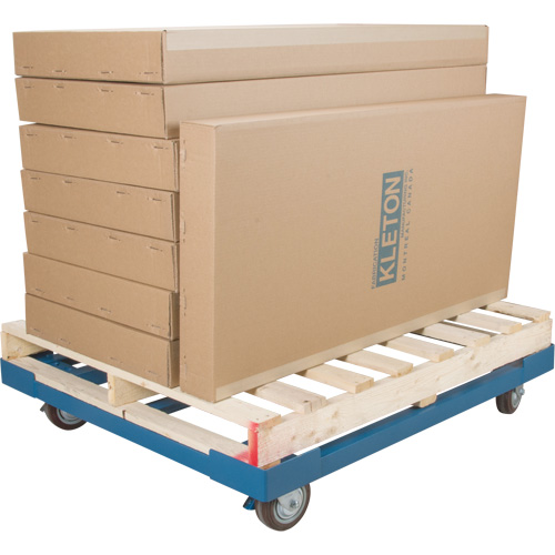 Socle roulant pour palette, 48,5" la x 43" p x 8" h, Capacit&eacute; de 3000 lb D. Morneault & Fils