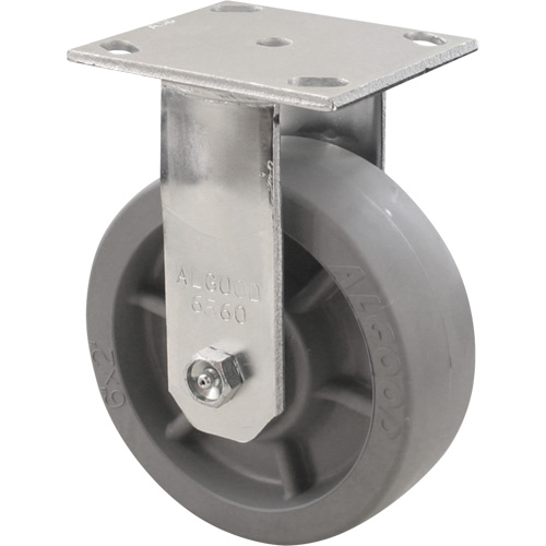 Roulette Emaxx, Fixe, 8" (203,2 mm), Envirothane, 1200 lb (544,3 kg) D. Morneault & Fils
