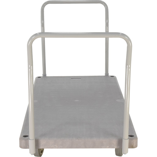 Chariot &agrave; plateforme en plastique robuste, 60" lo x 30" la, 3000 lb cap, Roues Polyur&eacute;thane D. Morneault & Fils