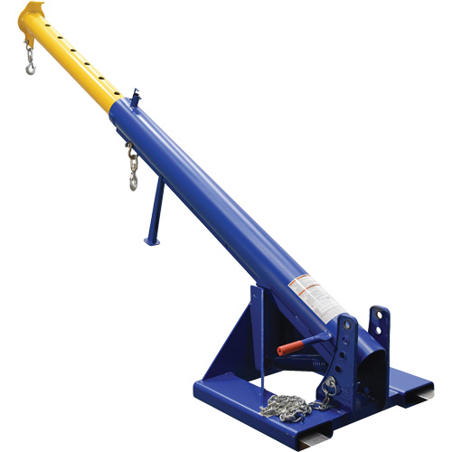 Orbit Boom Telescoping Forklift Crane D. Morneault & Fils