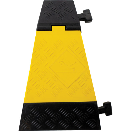 Protecteur de c&acirc;ble tourne-&agrave;-gauche robuste Powerhouse, 3 canaux, 12" lo x 19,75" la x 3" h D. Morneault & Fils