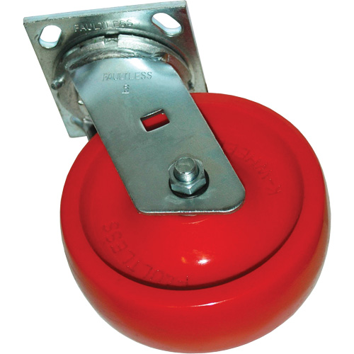 Roulette pivotante pour chariot &agrave; bascule D. Morneault & Fils