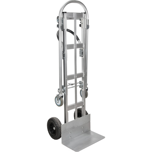 Convertible Hand Truck, Aluminum, 800 lbs. Capacity D. Morneault & Fils