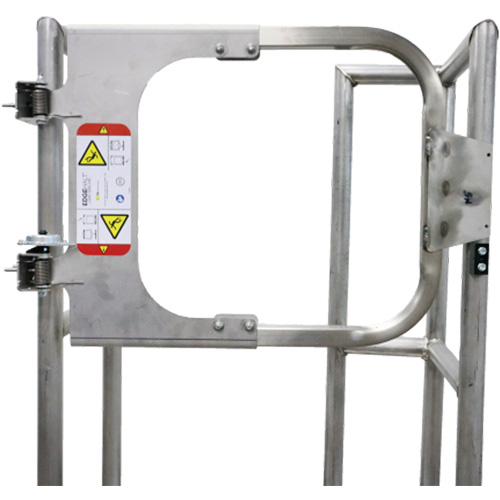 EdgeHalt&reg; Ladder Safety Gate, 20-7/8" H x 30"- 40" W D. Morneault & Fils