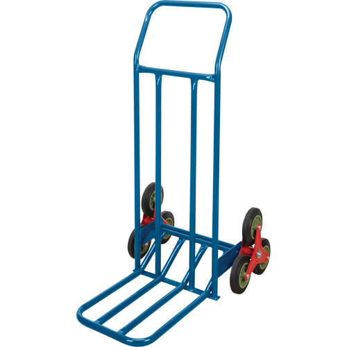 Stair Climbing Hand Truck, Steel Frame, 23-3/4" W x 45-5/8" H, 300 lbs. Capacity D. Morneault & Fils