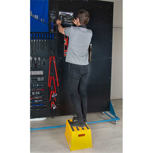 Industrial Step Stool, 20-7/8" x 12-3/16" x 12" High D. Morneault & Fils