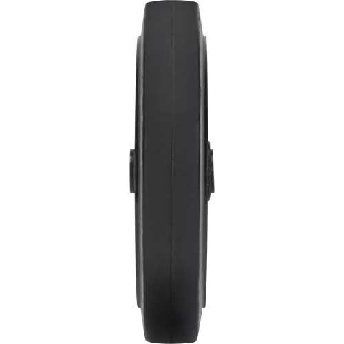 Mold-On Rubber Wheel, 10" (254 mm) Dia. x 2" (50.8 mm) W, 948 lbs. (430 kg) Capacity D. Morneault & Fils