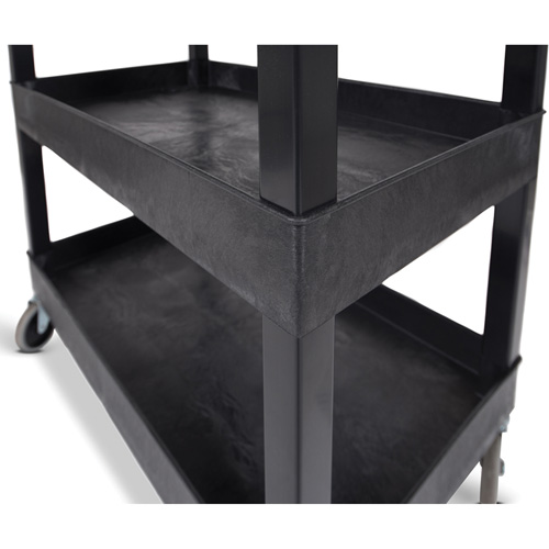 Tub Cart, 3 Tiers, 35-1/4" x 36-1/4" x 18", 300 lbs. Capacity D. Morneault & Fils