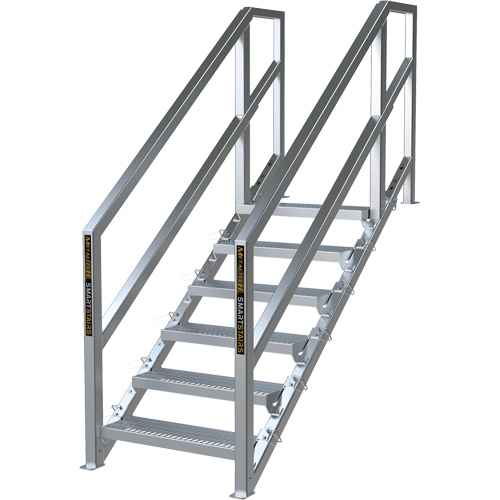 Syst&egrave;me d'escalier modulaire pour la construction de 6-10 marches SmartStairs, 75" ha D. Morneault & Fils