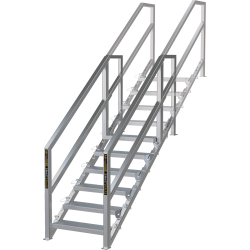 Syst&egrave;me d'escalier modulaire pour la construction de 6-10 marches SmartStairs, 75" ha D. Morneault & Fils
