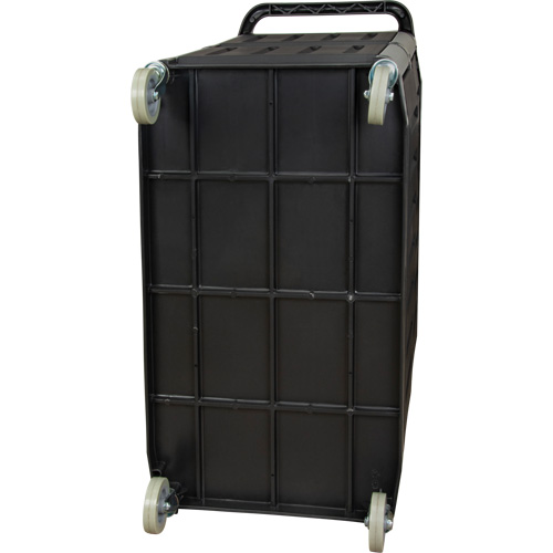 Utility Cart, 3 Tiers, 19-3/4" x 37-1/2" x 40-1/4", 250 lbs. Capacity D. Morneault & Fils